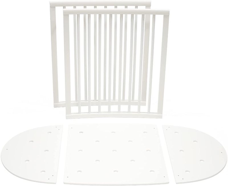 Photo 1 of Stokke Sleepi Bed Extension, White - Convert Stokke Sleepi Mini Into Stokke Sleepi Bed - Extends Bed to 55.5” - Suitable for Children Up to 5 Years - Mattress Sold Separately