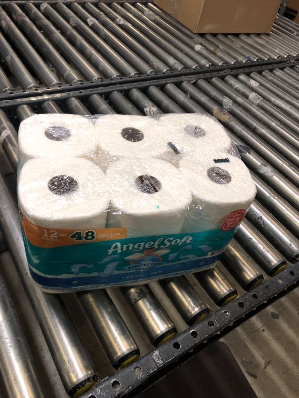 Photo 1 of Angel Soft Toilet Paper, 12 Mega Rolls