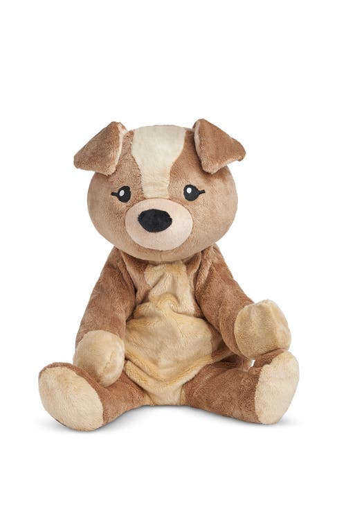 Photo 1 of Hugimals Charlie the Puppy Weighted Stuffed Animal in Light Brown at Nordstrom
