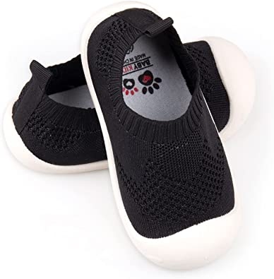Photo 1 of Baby First-Walking Shoes 1-4 Years Kid Shoes Trainers Toddler Infant Boys Girls Soft Sole Non Slip Cotton Canvas Mesh Breathable Lightweight TPR Material Slip-on Sneakers Outdoor
, SIZE 15