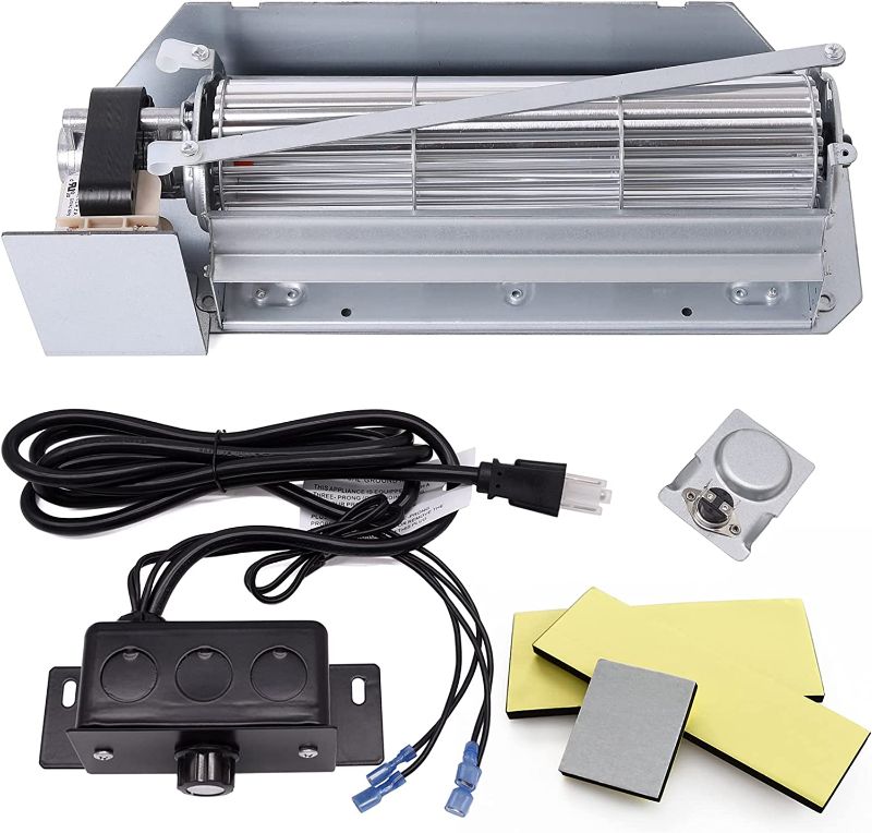 Photo 1 of FBK-250 Fireplace Blower Fan Kit for Superior, Lennox Fireplaces, FBK250 Fireplace Blower Kit for Superior BC-36 DR-500CMN, Lennox MPD3530CNM IMDV3530CNM | HB-RB250 HBRB250 80L84 80L86 FBK Blower Kit
