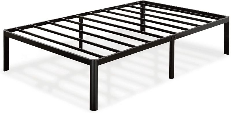 Photo 1 of ZINUS Van 16 Inch Metal Platform Bed Frame / Steel Slat Support / No Box Spring Needed / Easy Assembly, Twin
