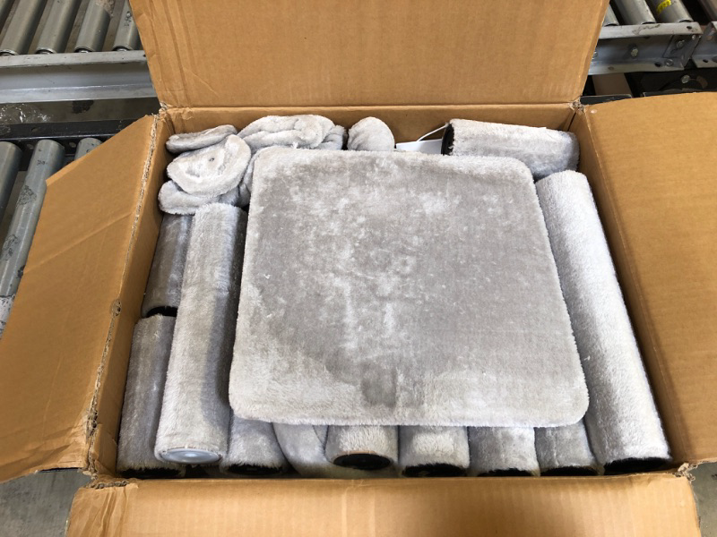 Photo 1 of FEANDREA Cat Tree, Cat Tower, Cat Condo with Scratching Posts, Hammock, Plush Perch, Cat Activity Center, Light Gray UPCT161W01