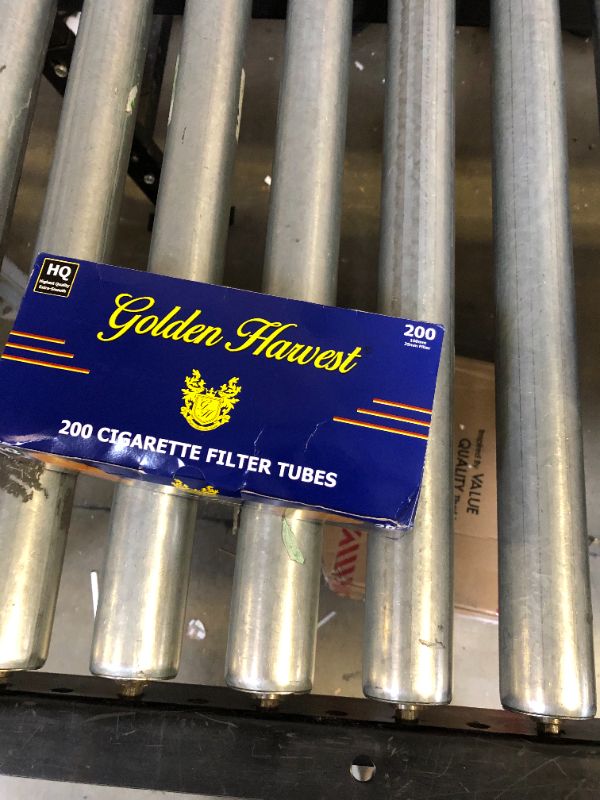 Photo 1 of Golden Harvest Light 100mm Cigarette Tubes (10 Boxes) 200 Count Per Box