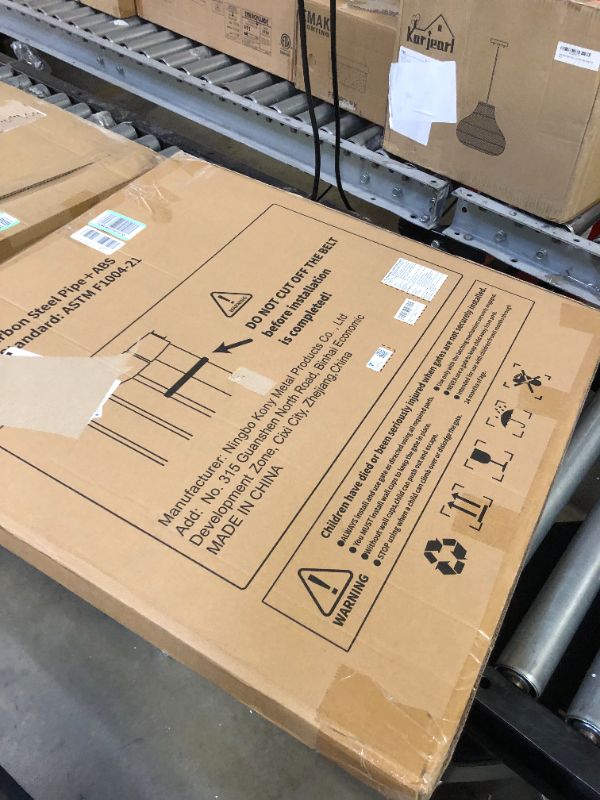 Photo 1 of Mom's Choice Awards Winner-Cumbor 29.5"-51.6" Baby Gate Extra Wide, Easy Walk Thru Dog Gate for The House, Auto Close Safety Pet Gates for Stairs, Doorways, Child Gate Includes 4 Wall Cups,White