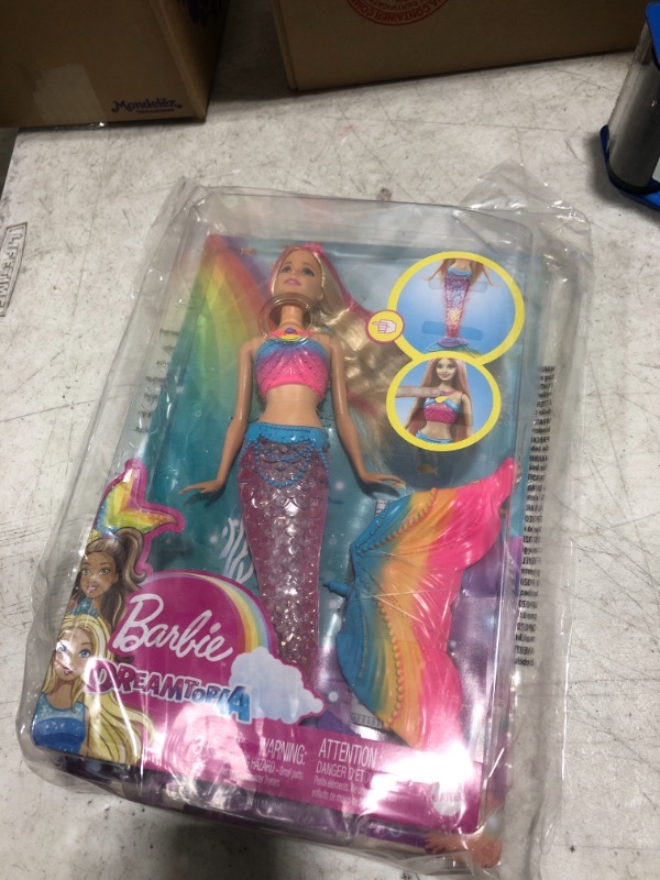 Photo 2 of Barbie Rainbow Lights Mermaid Doll