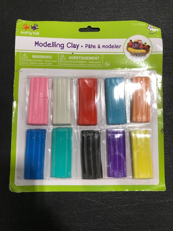 Photo 2 of 10 Colors - Modeling Clay 200 Grams/Pkg
