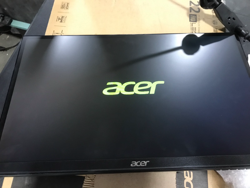 Photo 2 of Acer 21.5 Inch Full HD (1920 x 1080) IPS Ultra-Thin Zero Frame Computer Monitor (HDMI & VGA Port), SB220Q bi Monitor only 21.5-inch