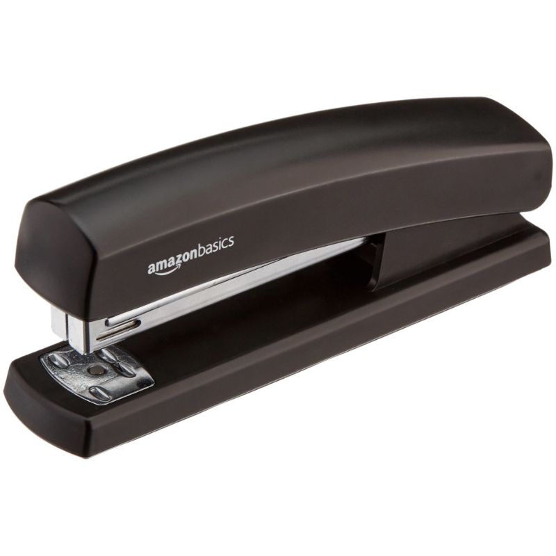 Photo 1 of AmazonBasics Stapler with 1000 Staples, Black
