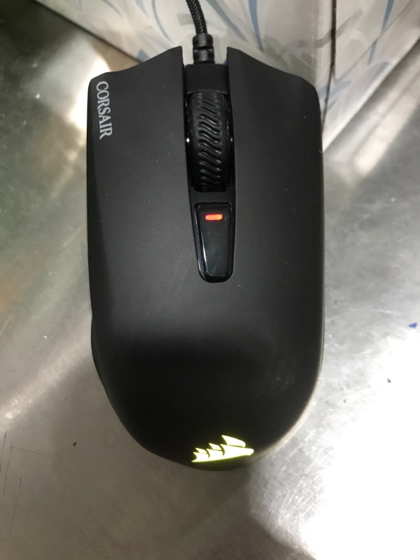 Photo 3 of Corsair Harpoon RGB Wireless - Wireless Rechargeable Gaming Mouse with SLIPSTREAM Technology - 10,000 DPI Optical Sensor