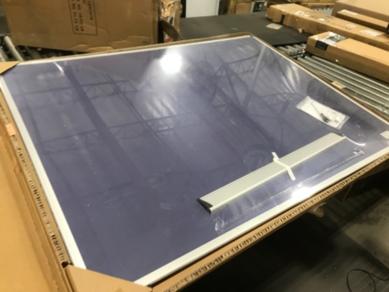 Photo 2 of AmazonBasics Magnetic Framed Dry Erase White Board, 36 x 48 inch