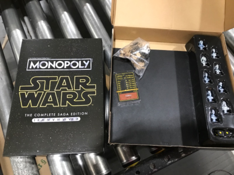 Photo 2 of Monopoly: Star Wars Complete Saga Edition Board Game for Kids Ages 8 & Up (Amazon Exclusive)