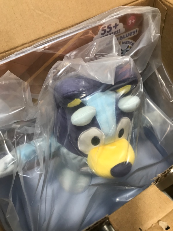 Photo 1 of Bluey Dance and Play 14" Animated Plush | Over 55 Phrases and Songs, Multicolor