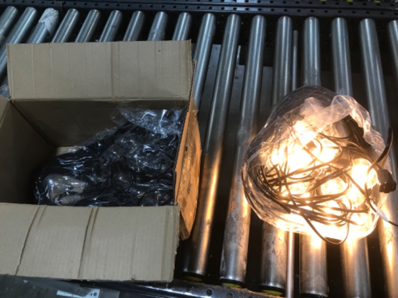 Photo 2 of 200FT (2x100FT) Globe Outdoor Lights String