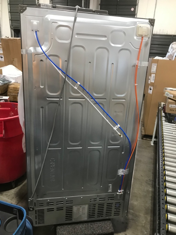 Photo 1 of  Winia WFRSY22D2B Side Mounted Refrigerator, 20 Cu.Ft, SILVER