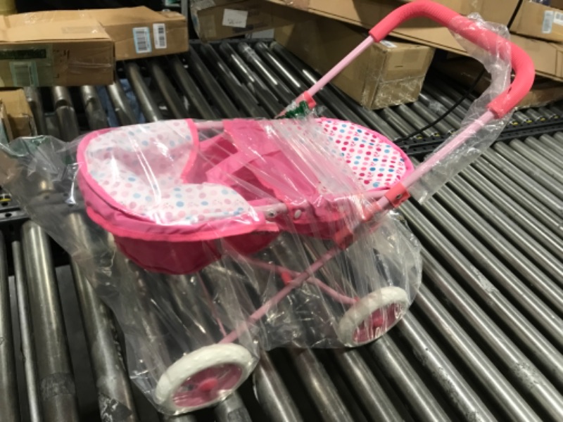 Photo 1 of CHILDS TOY DOLL STROLLER, PINK