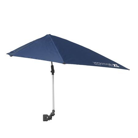 Photo 1 of  Sport-Brella Versa Brella Canopy Umbrella for the Beach and Sporting Events Midnight Blue X-Large 
