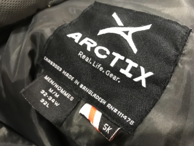 Photo 3 of  Arctix mens Essential Insulated Bib Overalls, BLACK