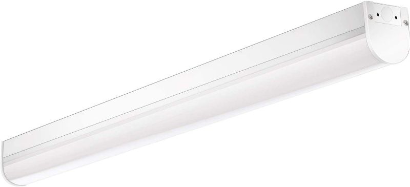 Photo 1 of  LED Shop Light 4FT,5000K/4000K/3500KSelectable LED Linear Strip Lights,0-10VDimmable LED Light Fixture for Garage Workshop Warehouse,4Foot LED Commercial Ceiling Light,Fluorescent Replacement-1Pack 