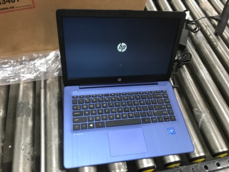 Photo 2 of  HP Stream Laptop 14-cb120ds 14" Intel Celeron N4020 4 GB Memory; 64 GB EMMC Storage Windows 11 S Royal Blue(Renewed) 