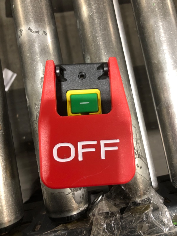 Photo 2 of 110V Single Phase On/Off Switch, Ortis Router Table Switch with Large Stop Sign Paddle Easy Contact for Quick Power Off for Table Saws and Other Electrical Equipment
