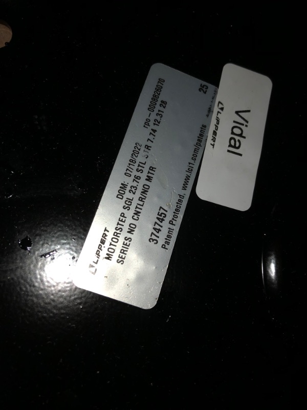 Photo 1 of Lippert Components Kwikee Electric Step 28 Series Frame for 5th Wheel RVs, Travel Trailers and Motorhomes--use, unable to test, box damage 