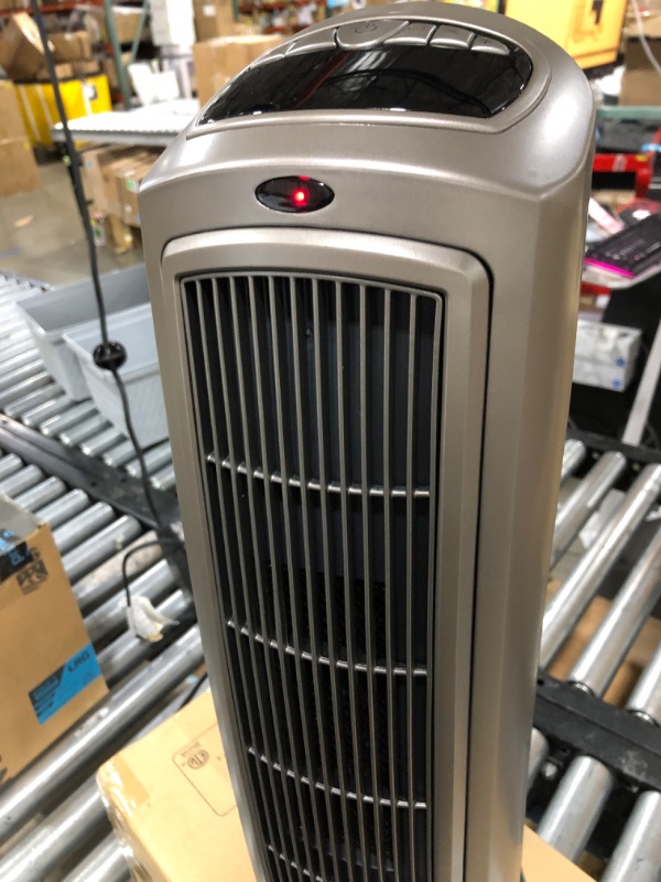 Photo 2 of Lasko 1500W Digital Ceramic Space Heater with Remote, 755320, Silver--missing remote