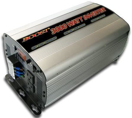 Photo 1 of Boost 3000 W Continuous 6000 watt Peak 12v Dc to 120v Ac Car Truck Automotive Power Inverter