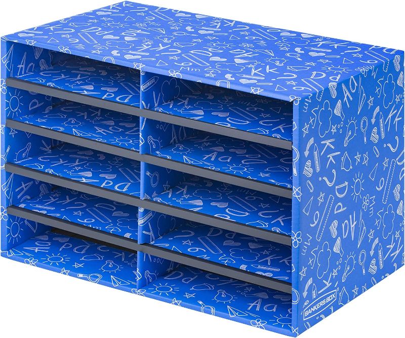 Photo 1 of Bankers Box Classroom 10 Compartment Literature Organizer, Single 