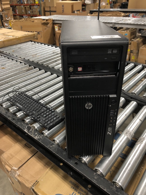 Photo 2 of HP Z420 Workstation, Quad Core Xeon CPU upto 3.8GHz CPU, 16GB DDR3 RAM, New 240GB SSD & New 1TB HDD, Windows 10 Pro, USB 3.0, Nvidia Quadro 2000 1GB Video Card, WiFi (Renewed)
