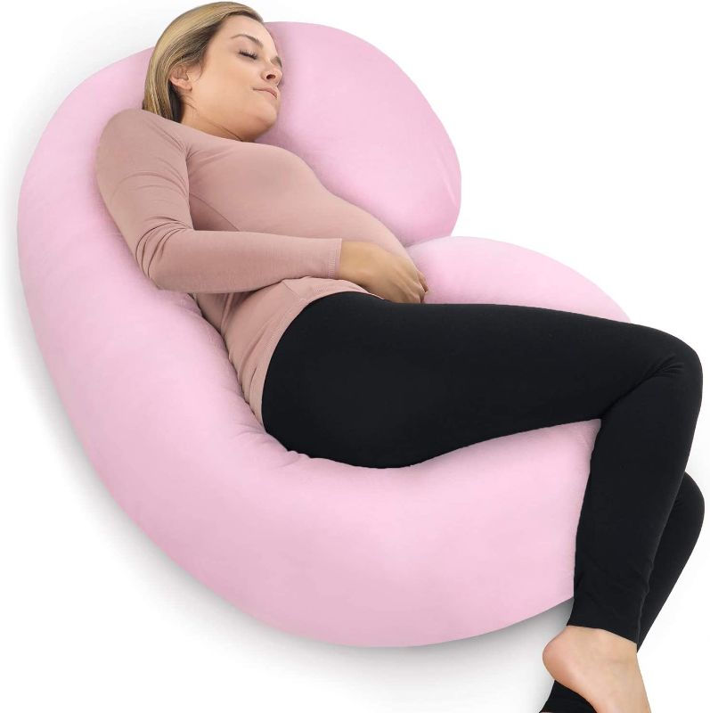 Photo 1 of Pharmedoc The CeeCee Pillow Pregnancy Pillows C-Shape Full Body Pillow
