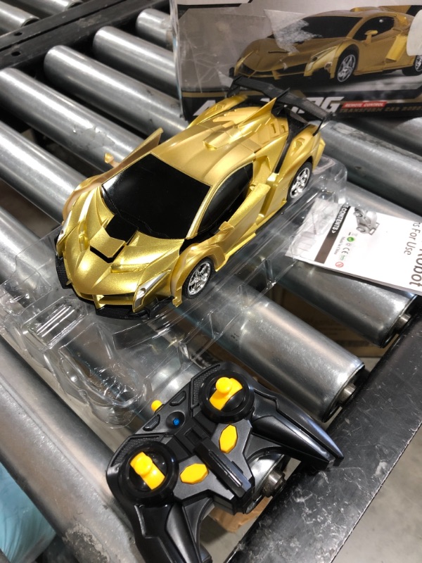 Photo 2 of Desuccus Remote Control Car, Transform Robot RC Cars for Kids Toys, 2.4Ghz 1:18 Scale Racing Car 