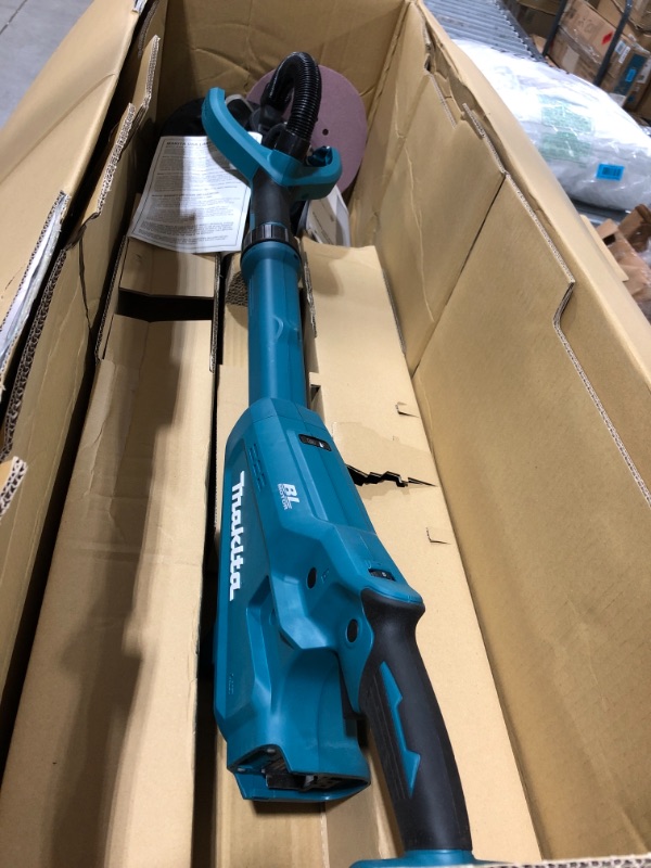 Photo 2 of Makita XLS01ZX1 18V LXT® Lithium-Ion Brushless Cordless 9" Drywall Sander, AWS® Capable, Tool Only Drywall Sander, Tool Only