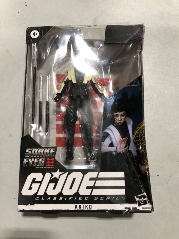 Photo 2 of G.I. Joe Classified Series Snake Eyes: G.I. Joe Origins Akiko Collectible Action Figure 18, Premium 6-Inch Scale Toy with Custom Package Art