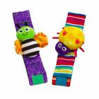 Photo 1 of Bigib Cute Animal Soft Baby Socks Toys Wrist Rattles and Foot Finders for Fun Butterflies and Lady Bugs Set Multicolor
