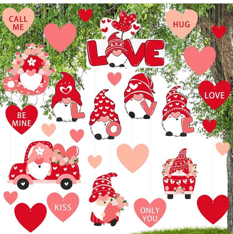 Photo 1 of 30 PCS VALENTINES DAY DECOR