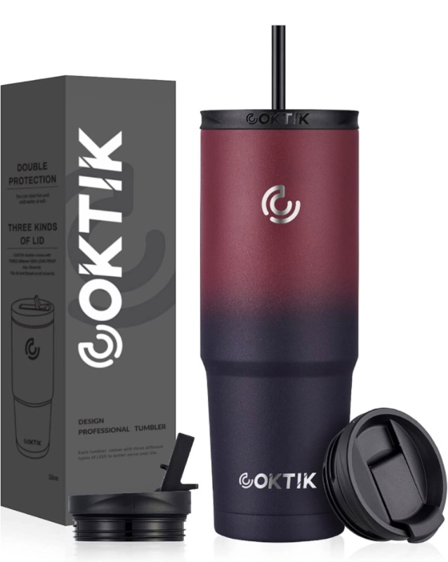 Photo 1 of 32 OZ INSULATED TUMBLER WITH ACCESSORIES 