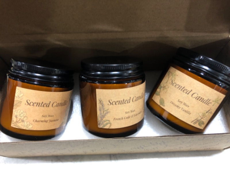 Photo 2 of 3 PACK SCENTED SOY WAX CANDLES