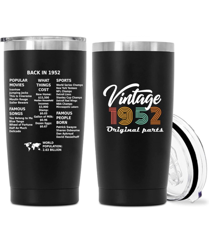 Photo 1 of 20 OZ BLACK TUMBLER CUP