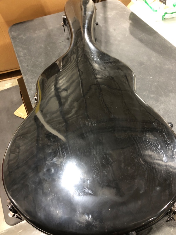 Photo 3 of Enya Carbon Fiber Acoustic Electric Guitar X4 Pro AcousticPlus 41” Cutaway Guitar Bundle with Hard Case, Leather Strap(EA-X4E Pro)
