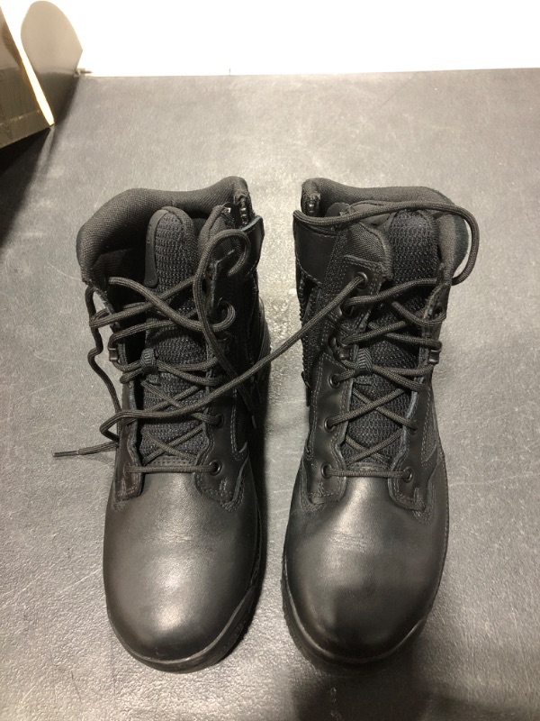 Photo 2 of 5.11 Men's ATAC 2.0 6" Tactical Side Zip Military Boots, Black, Style 12394 8.5 Black