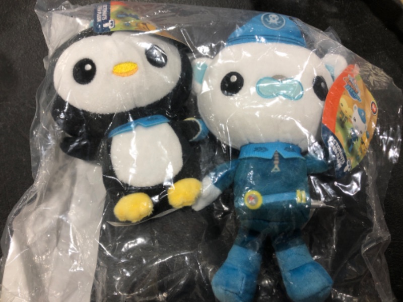 Photo 2 of Octonauts Above & Beyond | Plush Captain Barnacles and Peso Toy | 4 to Collect