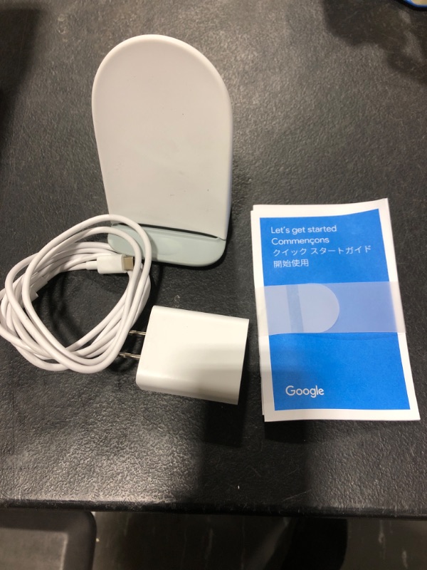 Photo 2 of Google Pixel Stand (2nd Gen) - Wireless Charger - Fast Charging Pixel Phone Charger - Compatible with Pixel Phones and Qi Certified Devices