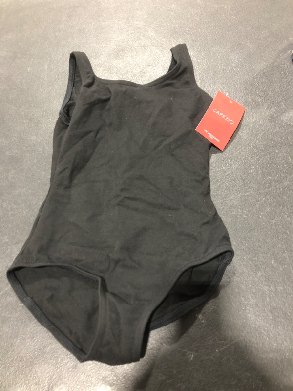 Photo 2 of Capezio girls Classic High-neck Tank Leotard 8-10 Black