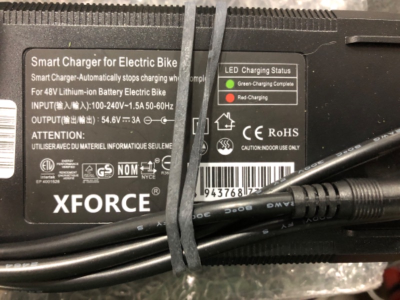 Photo 2 of PowerTech Supplier Smart Charger for SONDORS 48V Battery Electric Bike eBike