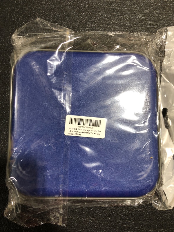 Photo 1 of HARD CD/DVD STORAGE HOLDER CASE. 40 DISCS. 