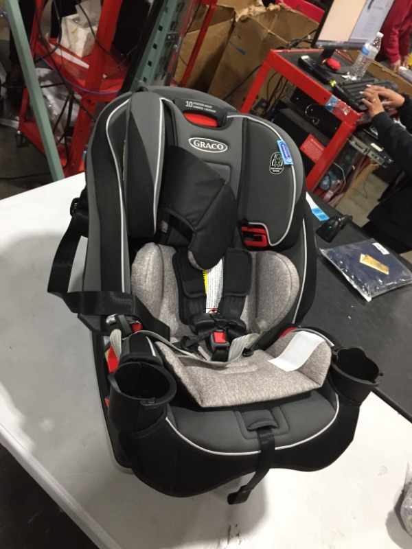 Photo 2 of Graco Slimfit 3 in 1 Car Seat | Slim & Comfy Design Saves Space in Your Back Seat, Darcie
