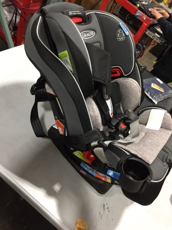Photo 3 of Graco Slimfit 3 in 1 Car Seat | Slim & Comfy Design Saves Space in Your Back Seat, Darcie
