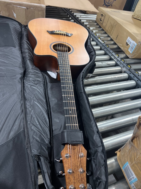 Photo 1 of Antonio Giuliani Acoustic Guitar Bundle (DN-1) - Dreadnought Guitar with Case, Strap, Strings and Accessories