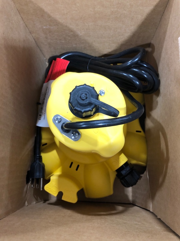 Photo 1 of 0.16 hp. WaterBUG Submersible Utility Pump with Multi-Flo Technology